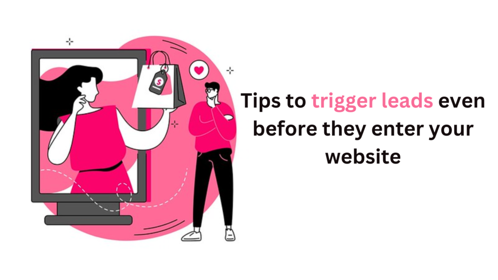trigger leads for website